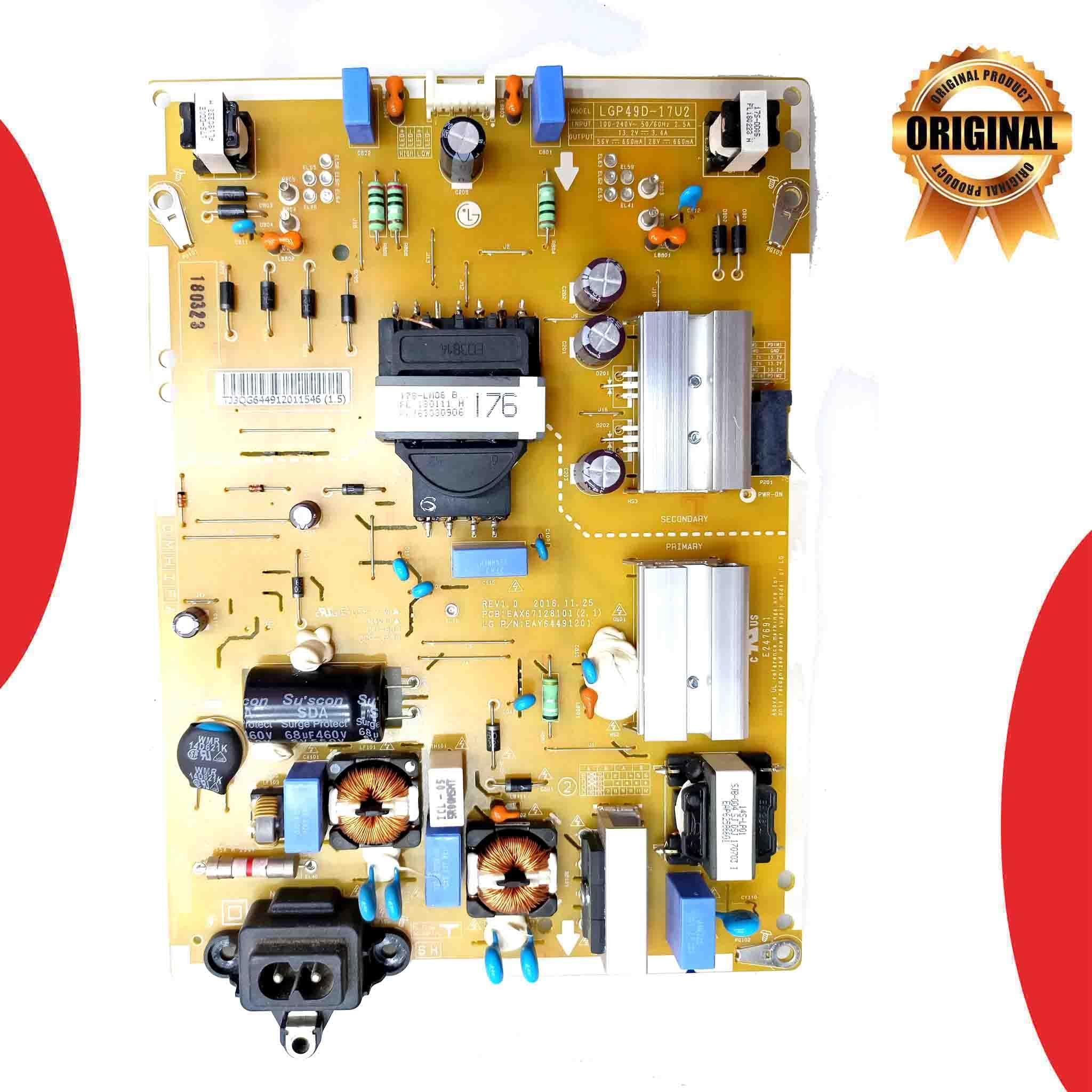 Model 49UJ651V LG LED TV Power Supply - Great Bharat Electronics Model 49UJ651V LG LED TV Power Supply - Great Bharat Electronics